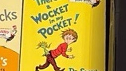 Theres a Wocket in my Pocket Dr Seuss Book