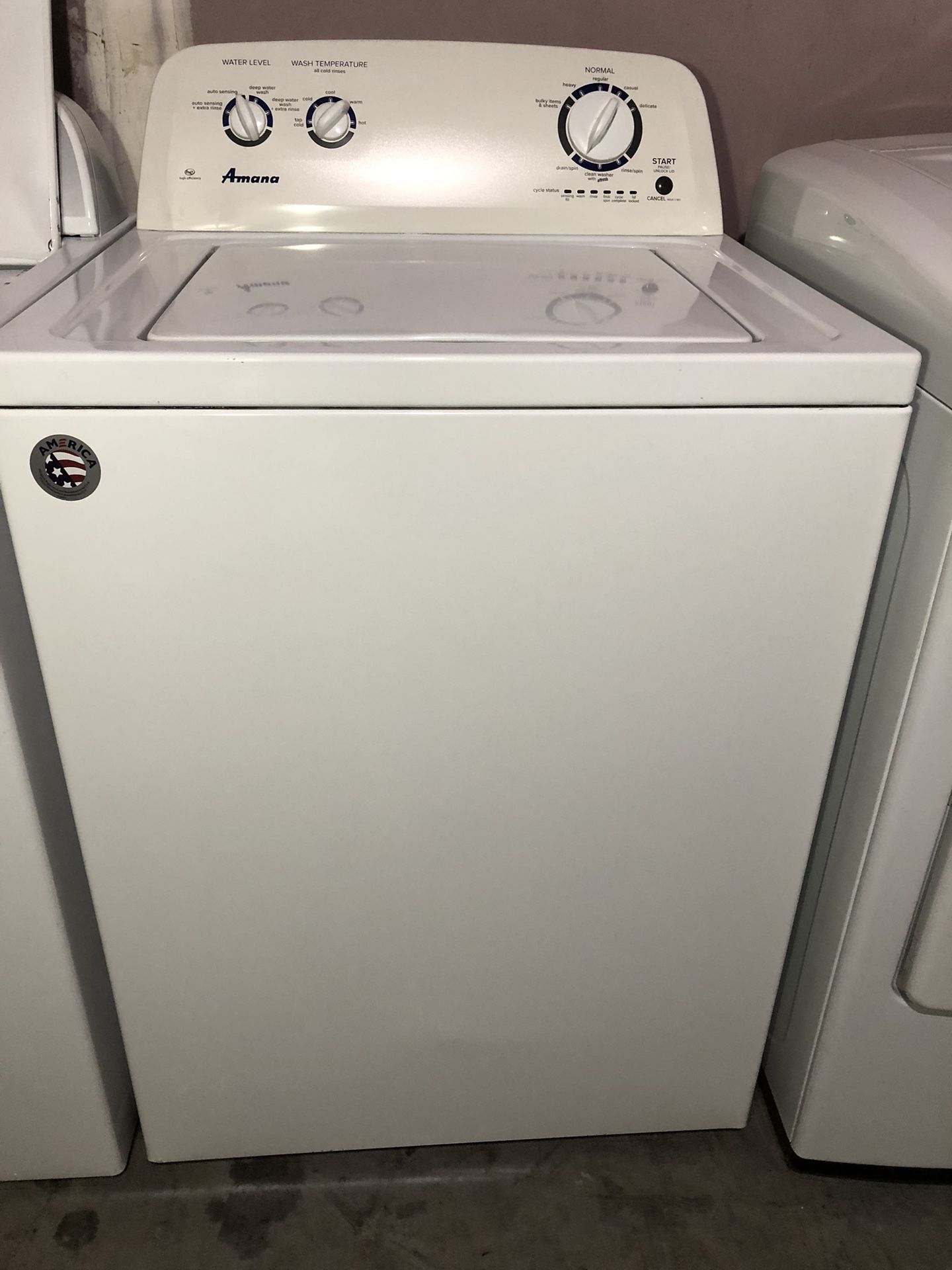 Amana washing machine ///Lavadora Amana