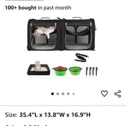Portable 2-in-1 Pet Carrier
