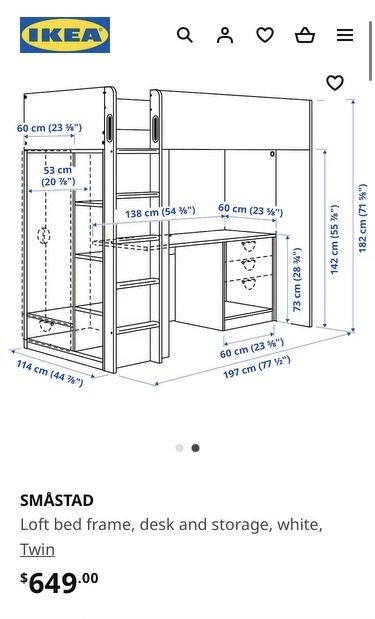 Bed Frame With Desk 