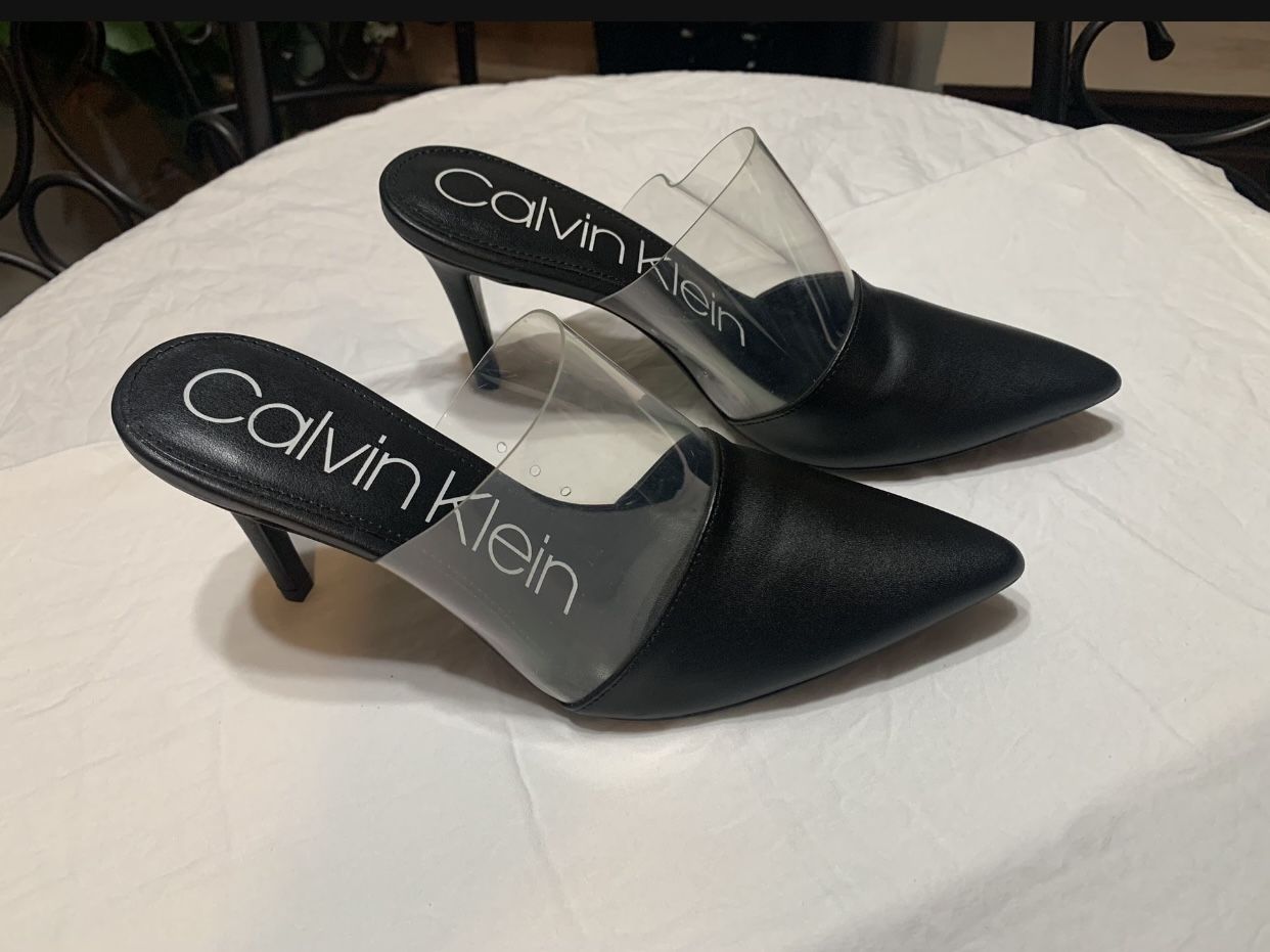 Ladies Calvin Klein Black Heels