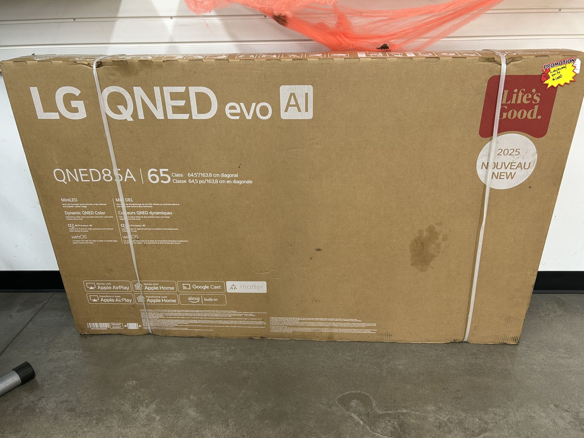 Lg 65 Inch Smart Tv BRAND NEW