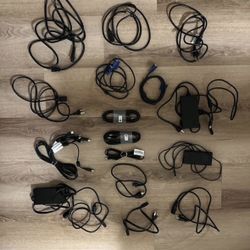 Multiple Dell Monitor & Laptop Power Cords/ Charger Cords (selling in bulk)