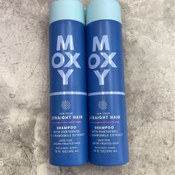 2X New Bath & Body Works Moxy Straight Hair Shampoo 10oz New 