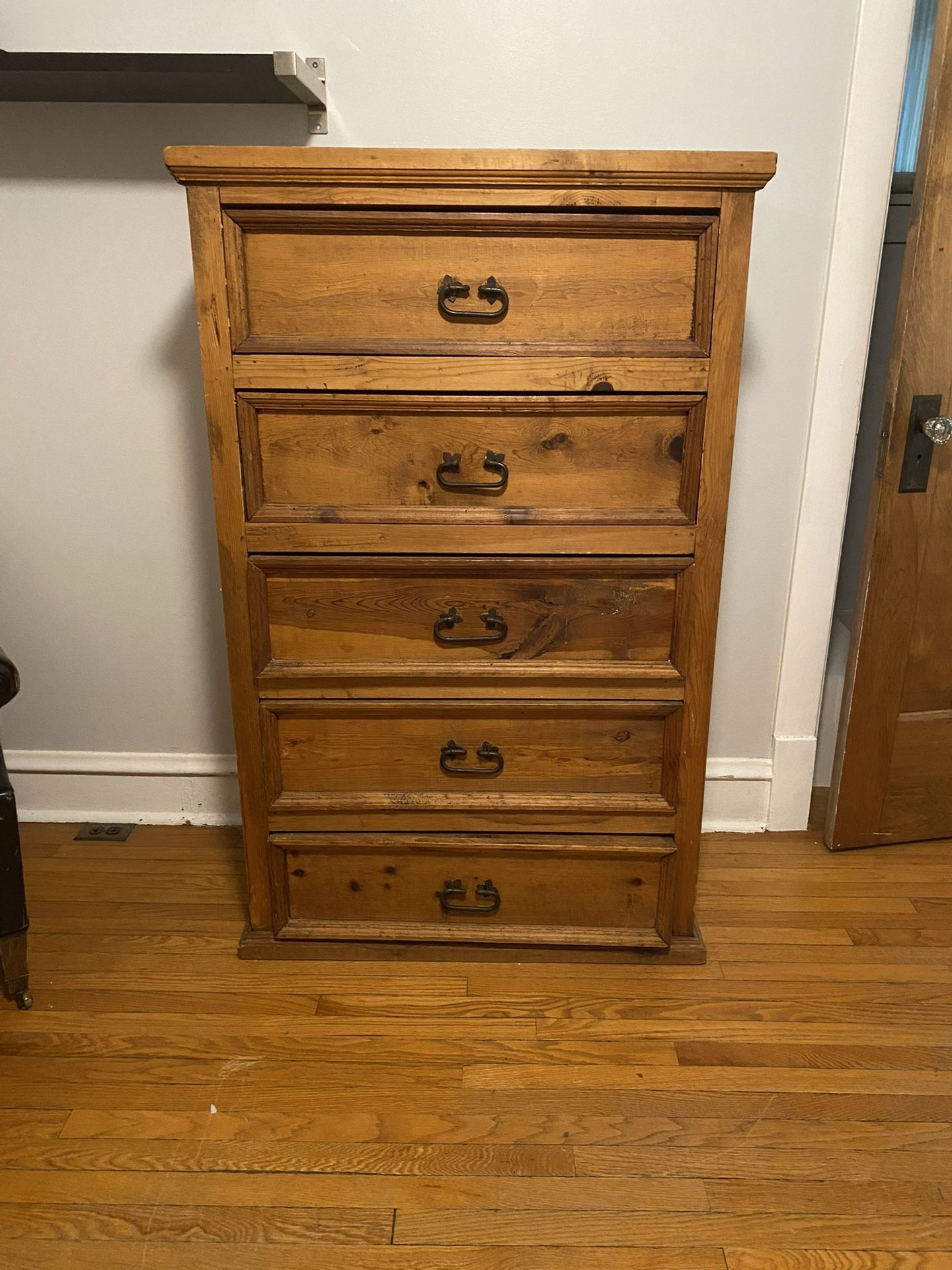 Rustic Wood Dresser