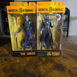 2022 McFarlane MORTAL KOMBAT 2, THE JOKER AND THE BATMAN WHO LAUGHS