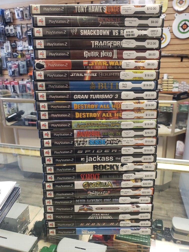 Ps2 Games See Photos For Pricing
