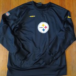 Men's Size Large Dri Fit Nike Pittsburgh Steelers Sweatshirt