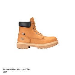 Timberland Pro 6 Inch Soft Toe Boot TB65016 Size 10.5,12