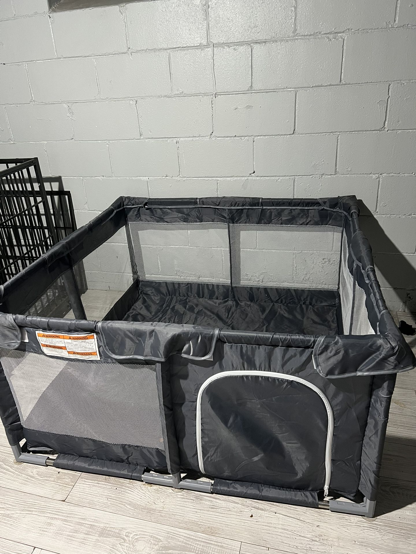 Baby Playpen, Play Pens for Babies and Toddlers Baby Fence Play Yards for Indoor & Outdoor with Breathable Mesh Anti-Fall Playpen