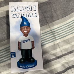 Magic Johnson Dodgers Gnome
