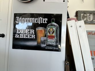 Jagermeister Metal Bar Sign