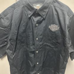harley davidson short sleeve shirts button down shirt