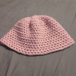 Handmade Pink Fashion Beanie!