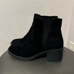 Black Suede Boots