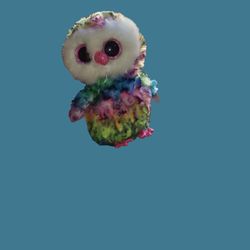 Ty's Beanie Boos Owen The Multicolored Owl 