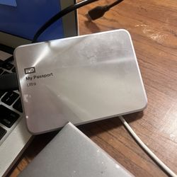  2 TB portable hard drive titanium $50