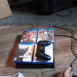 PS4 and Controller Red Dead Redemption Slime Rancher Other. 