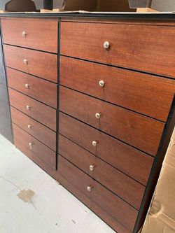 12 Drawer Cherry color