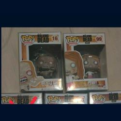 The Walking Dead Funko Pops