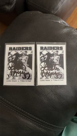 Lester Hayes Signed Cards