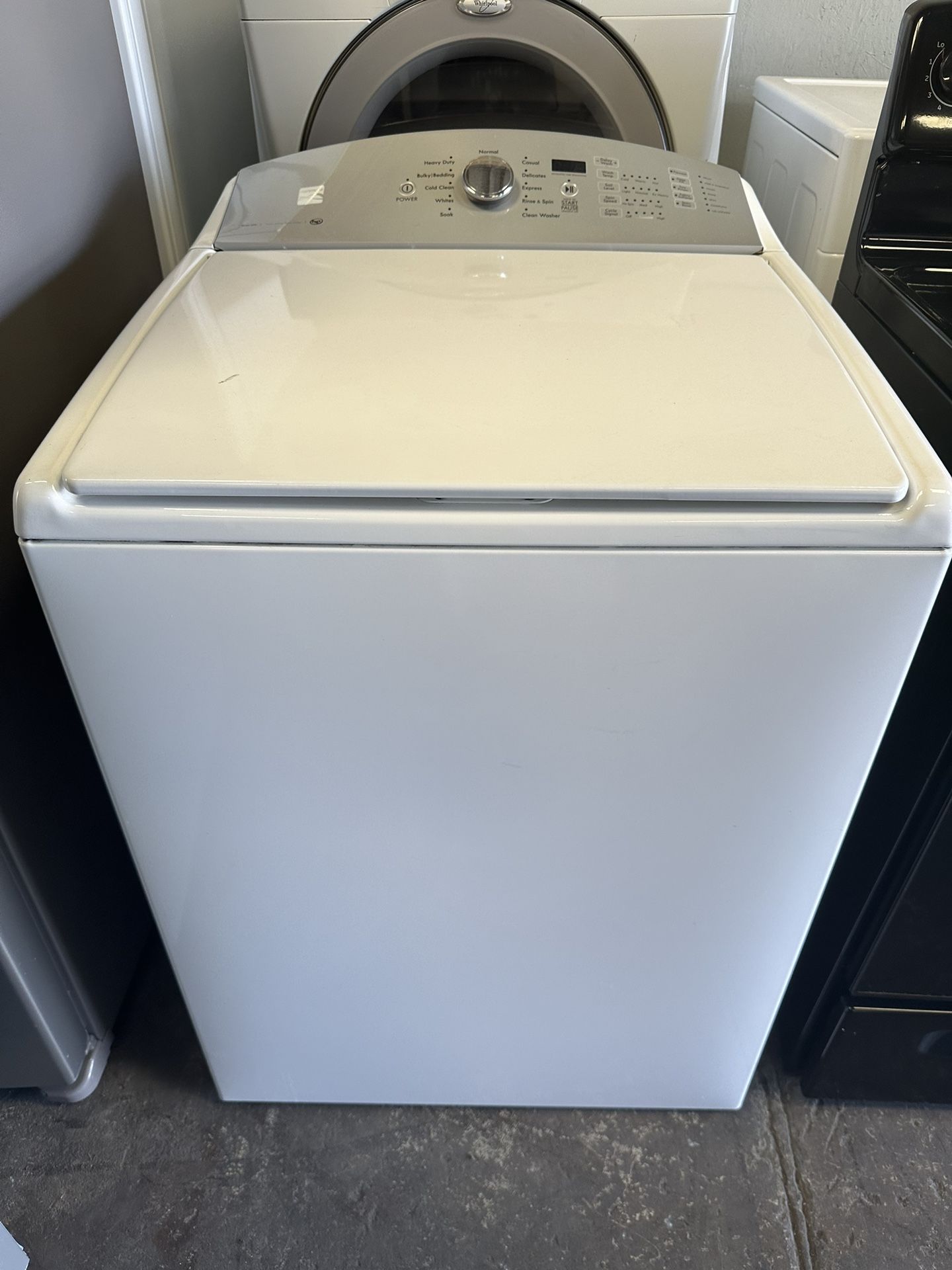 Kenmore washer can deliver