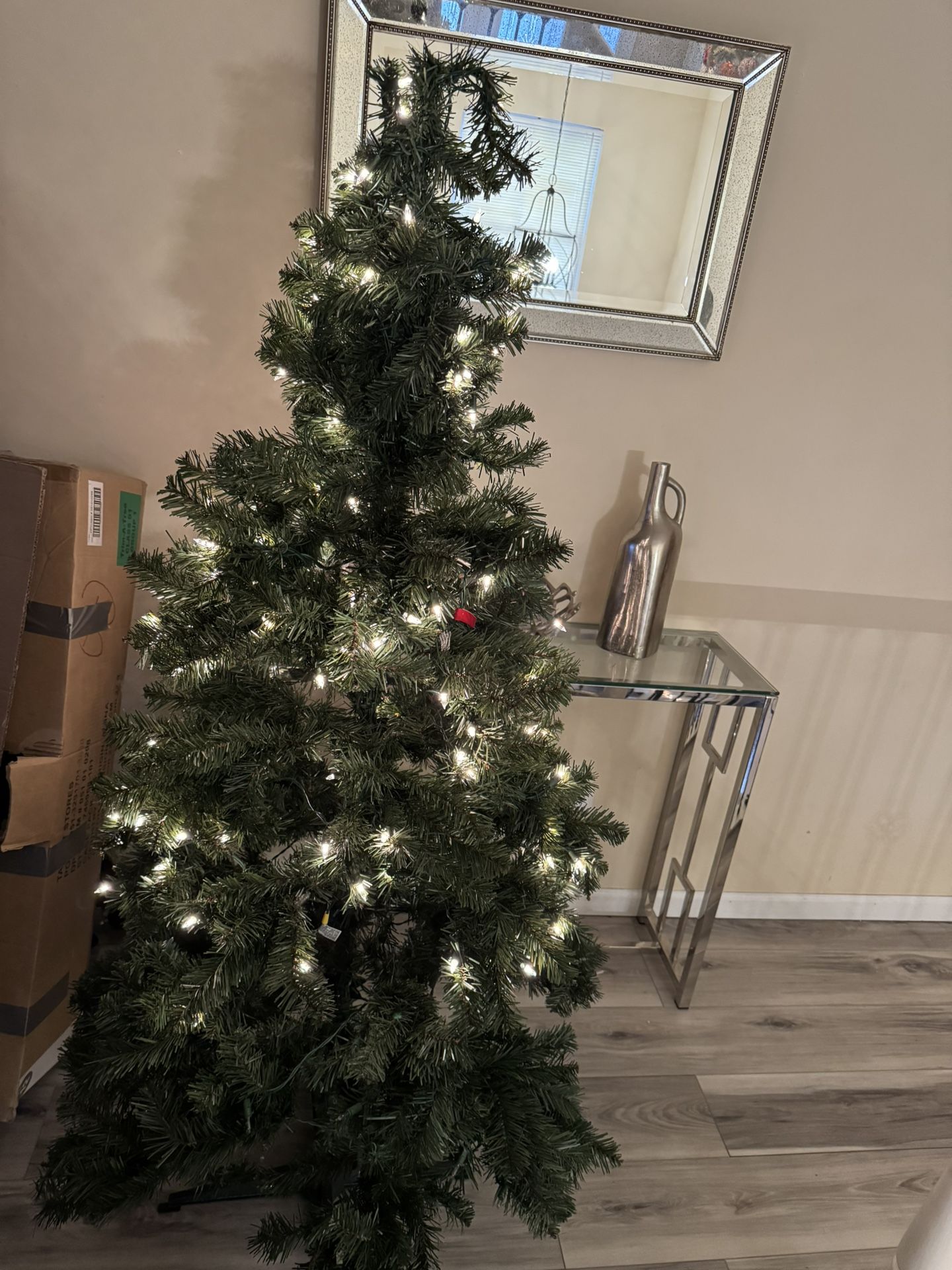 Alberta Spruce 6 Ft Lit Tree