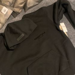 Essentials Hoodie Black