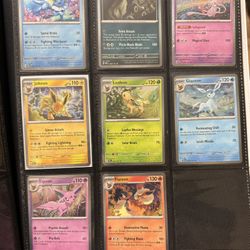 Eeveelution Cosmos Holo Cards