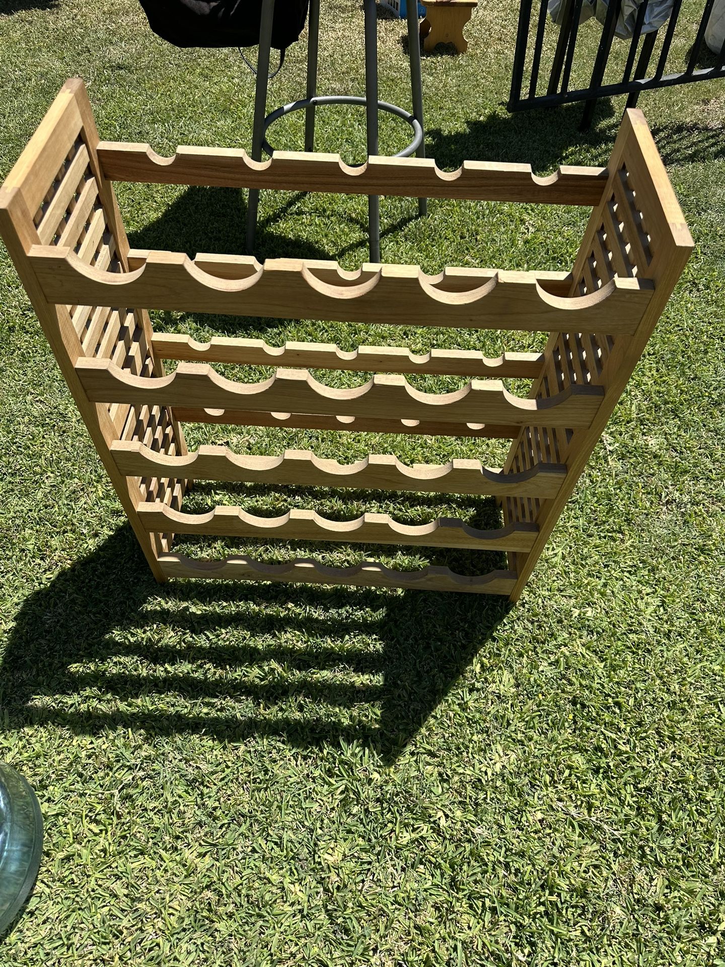Wood Wine Rack