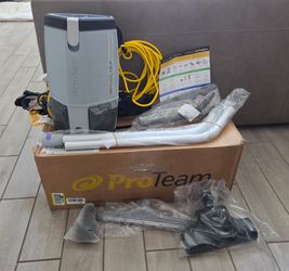 ProTeam ProVac FS 6 Commercial Backpack Vacuum HEPA 6 Qt + Tool Kit – Like New