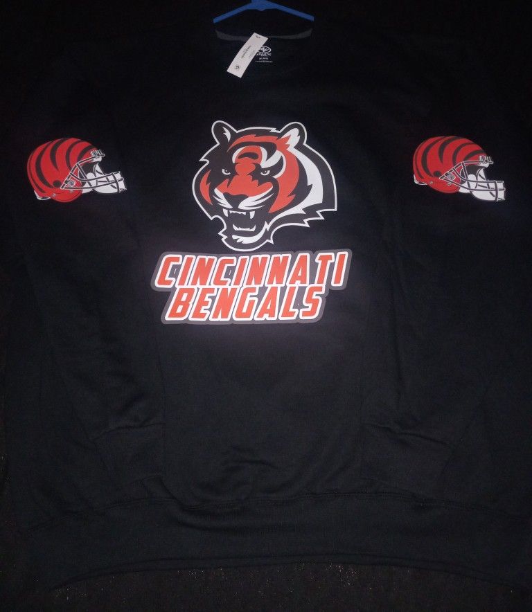 Custom Bengals Crewneck Sweatshirt 2xl