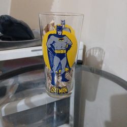 Batman Pepsi Antique Glass
