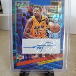 Lakers Rick Fox Certified Autograph Card