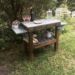 Tea Or Coffee  Carts, Potting Benches, Bars,, Islands, Dining Room Tables,  Outside Kitchen, 