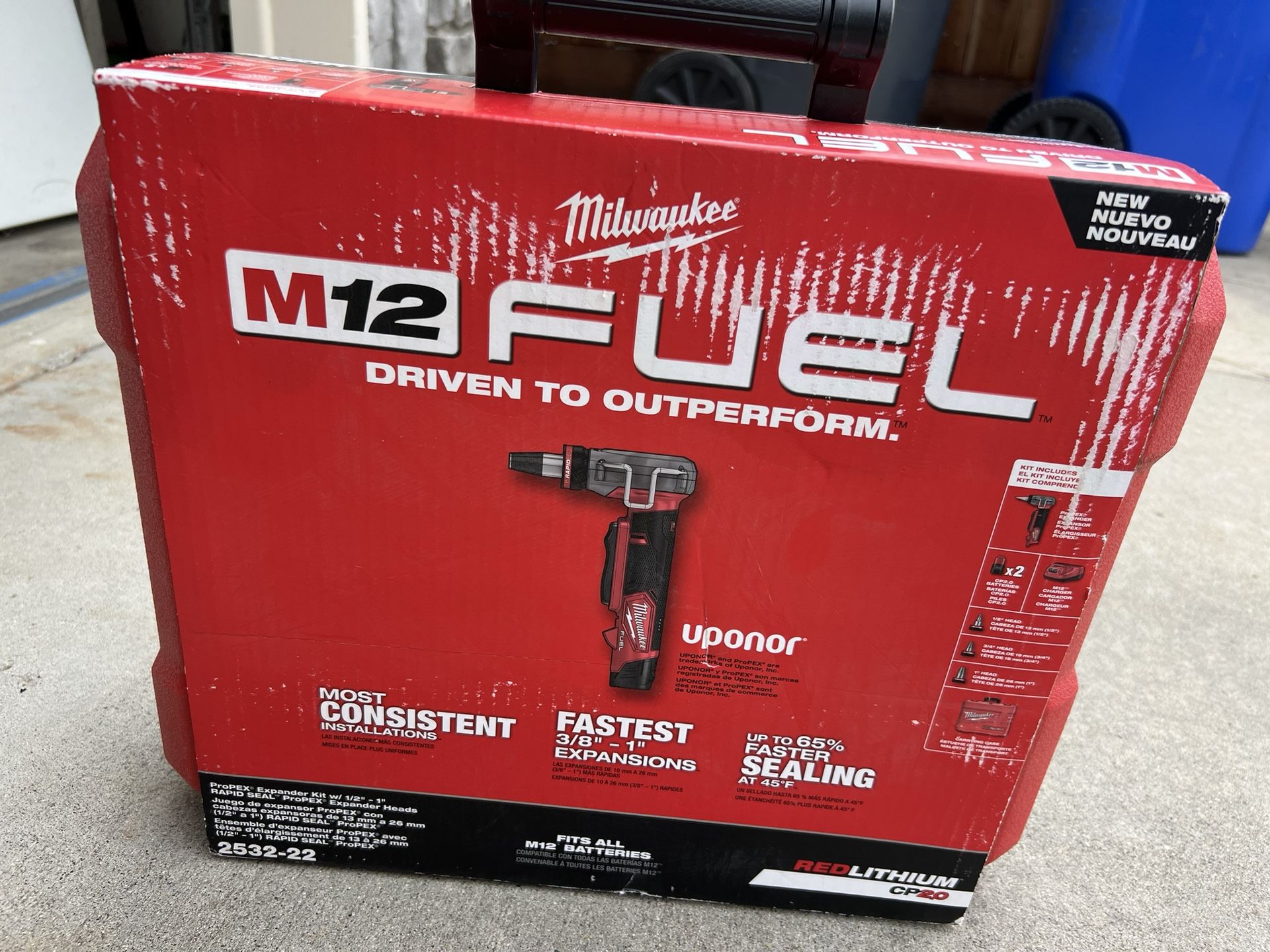 Milwaukee M12 FUEL ProPEX Expander Kit