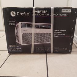 GE Profile Inverter Air Conditioner 8000 BTU Wifi With Remote - Quiet - New In Box 