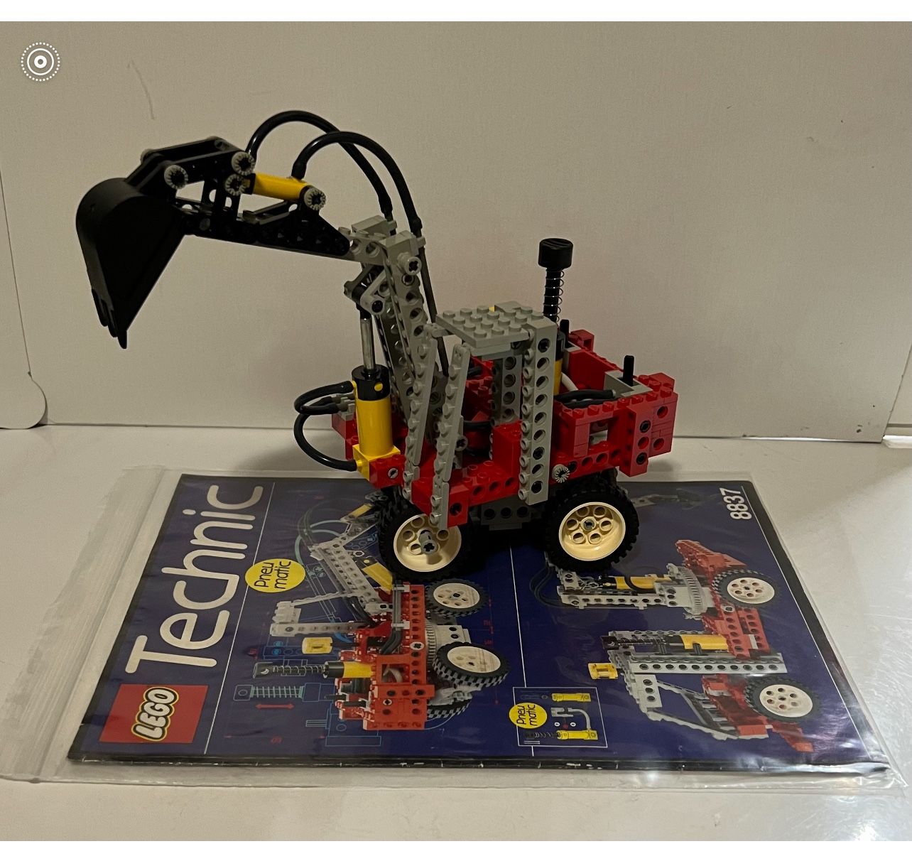 Lego 8837 Excavator 8836 Skyraider 8826 Sport Cycle