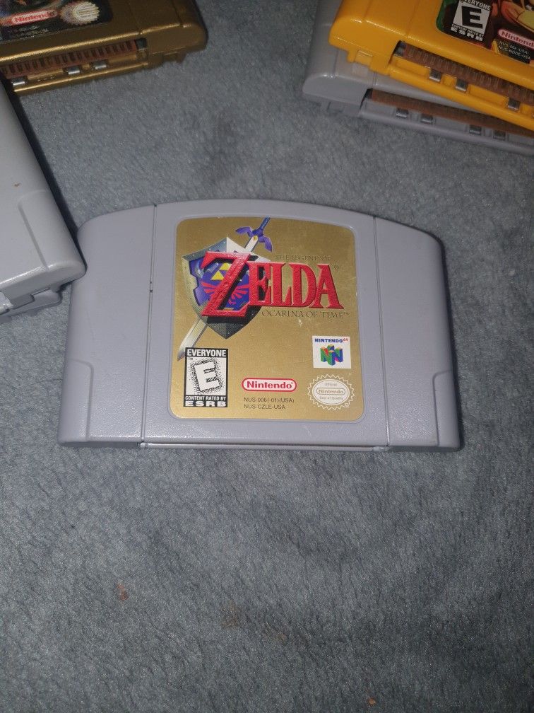 Nintendo 64 The Legend Of Zelda Ocarina Of Time