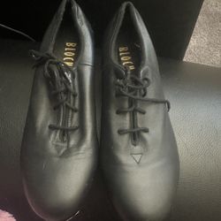 Bloch Ladies Tap-Flex Leather Tap Shoes - like new - 9