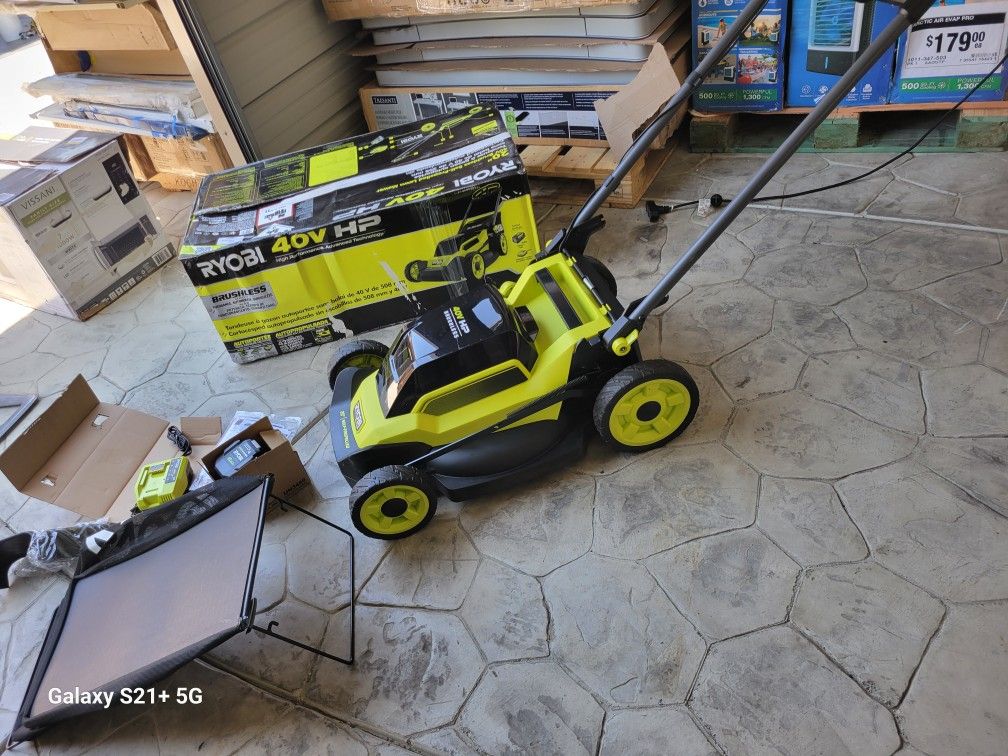 Ryobi 40v Lawnmower Self Propelled