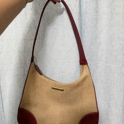 Cute Red And Brown Bag