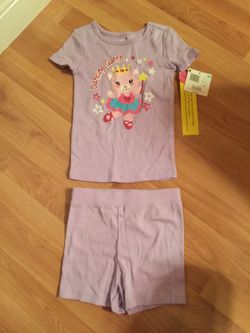 Little girls "dancing queen" pajamas size 4T