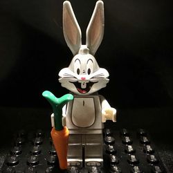 Lego Custom Bugs Bunny Minifigure