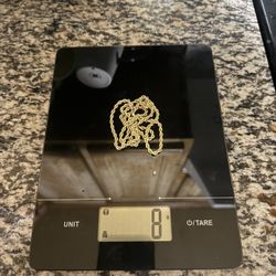 14k 24” Rope chain 