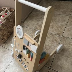 Wooden Baby Walker 