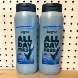 Brand New Degree body wash - $3 each