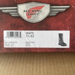 Red Wing motorcycle Boots