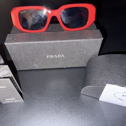 Prada PR 17 Shades Red