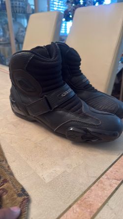 Alpine Stars motorcycle boots size US9.5 (S-MX-1) Vented